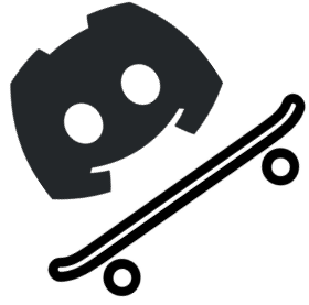 discord and skrate logo